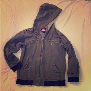 Boys Quicksilver Zip-up hoodie